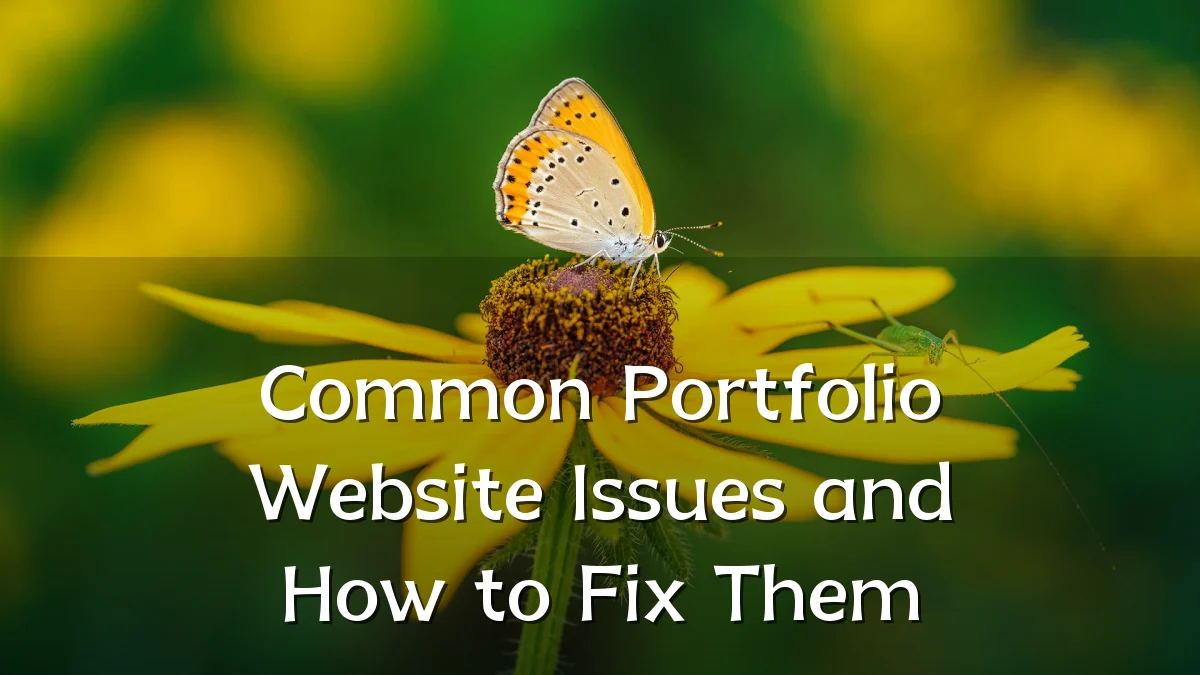 Common Portfolio Website Issues and How to Fix Them
