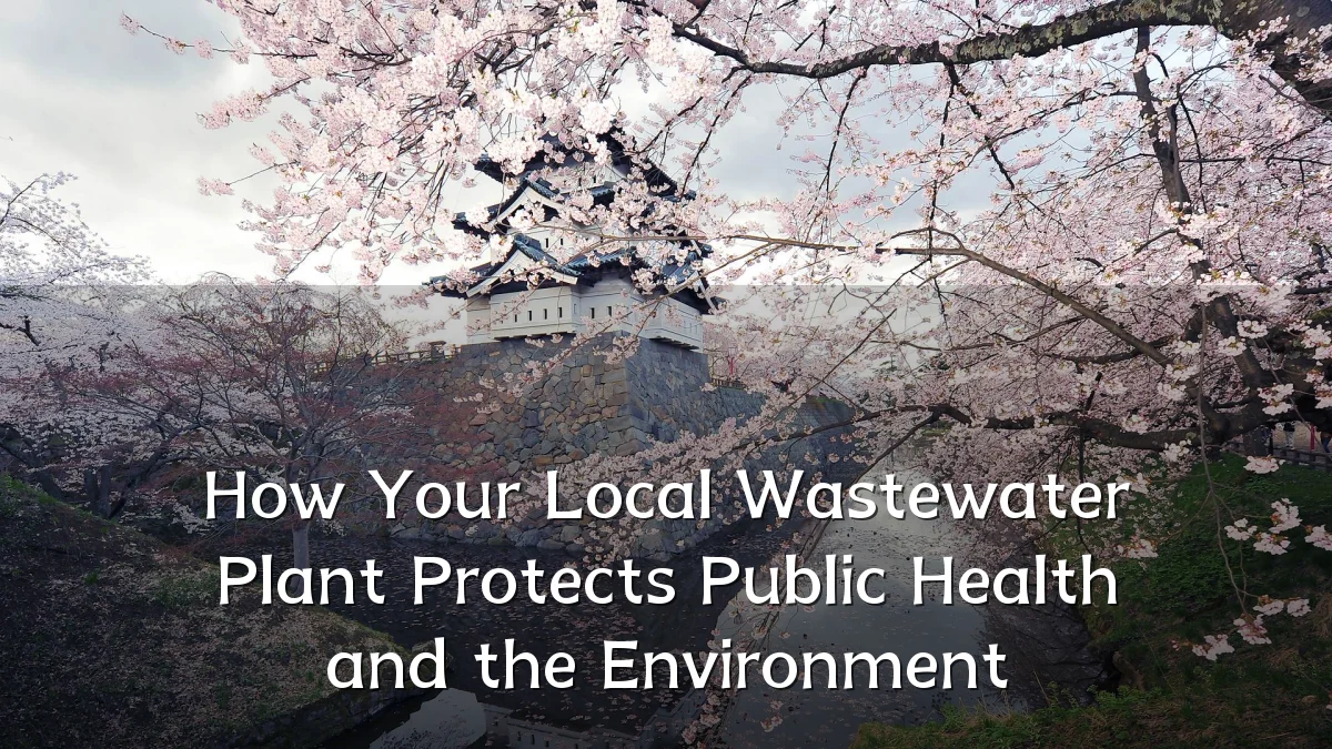How Your Local Wastewater Plant Protects Public Health and the Environment