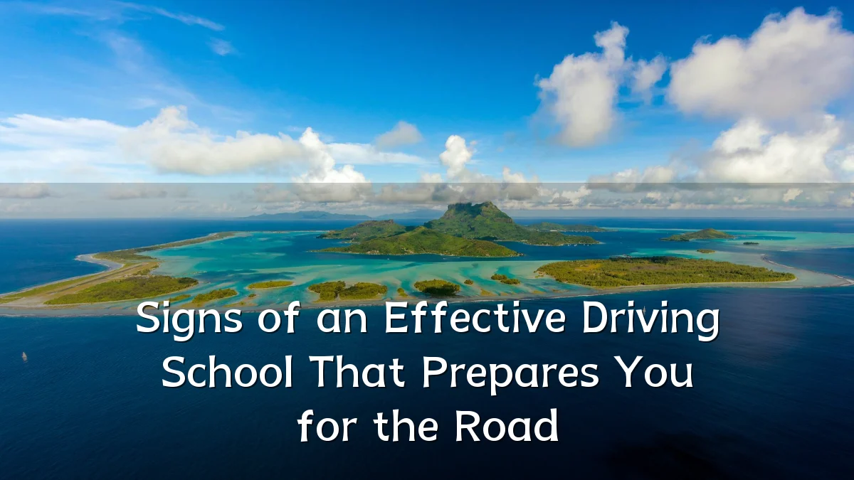 Signs of an Effective Driving School That Prepares You for the Road