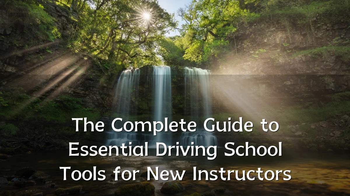 The Complete Guide to Essential Driving School Tools for New Instructors