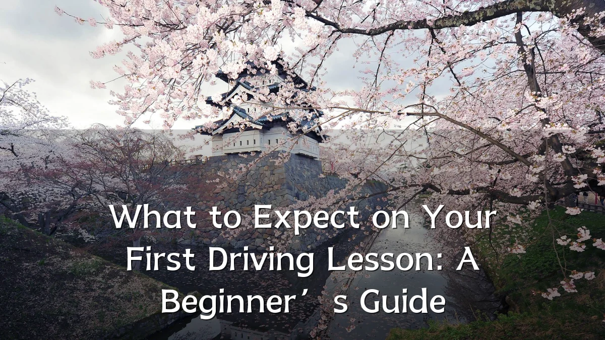 What to Expect on Your First Driving Lesson: A Beginner’s Guide