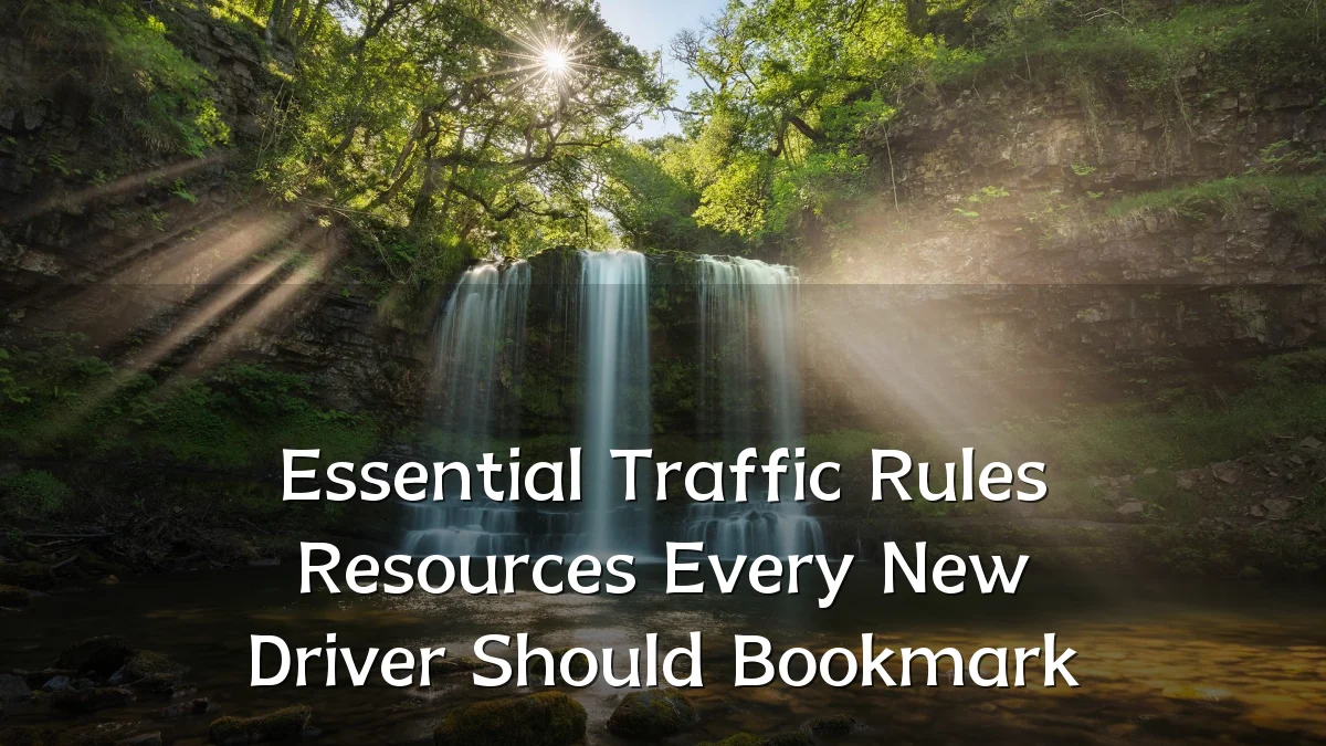 Essential Traffic Rules Resources Every New Driver Should Bookmark