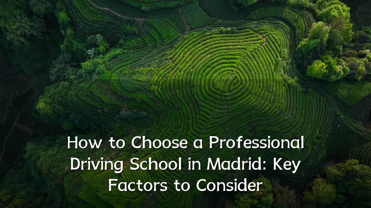 How to Choose a Professional Driving School in Madrid: Key Factors to Consider