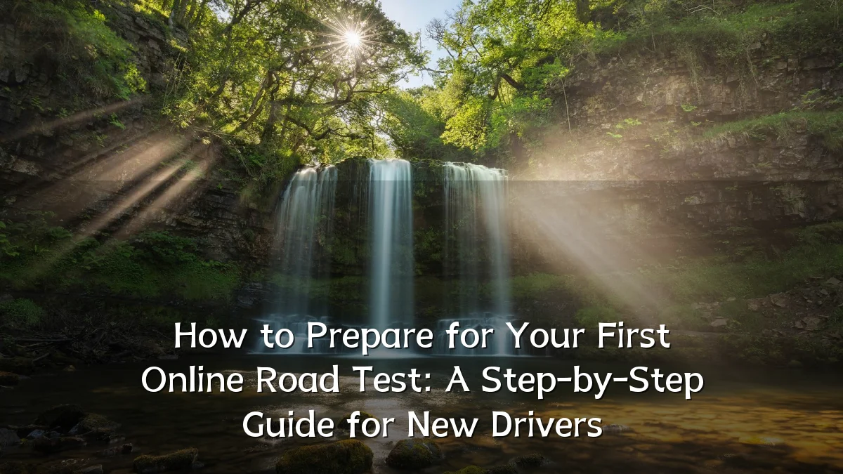How to Prepare for Your First Online Road Test: A Step-by-Step Guide for New Drivers