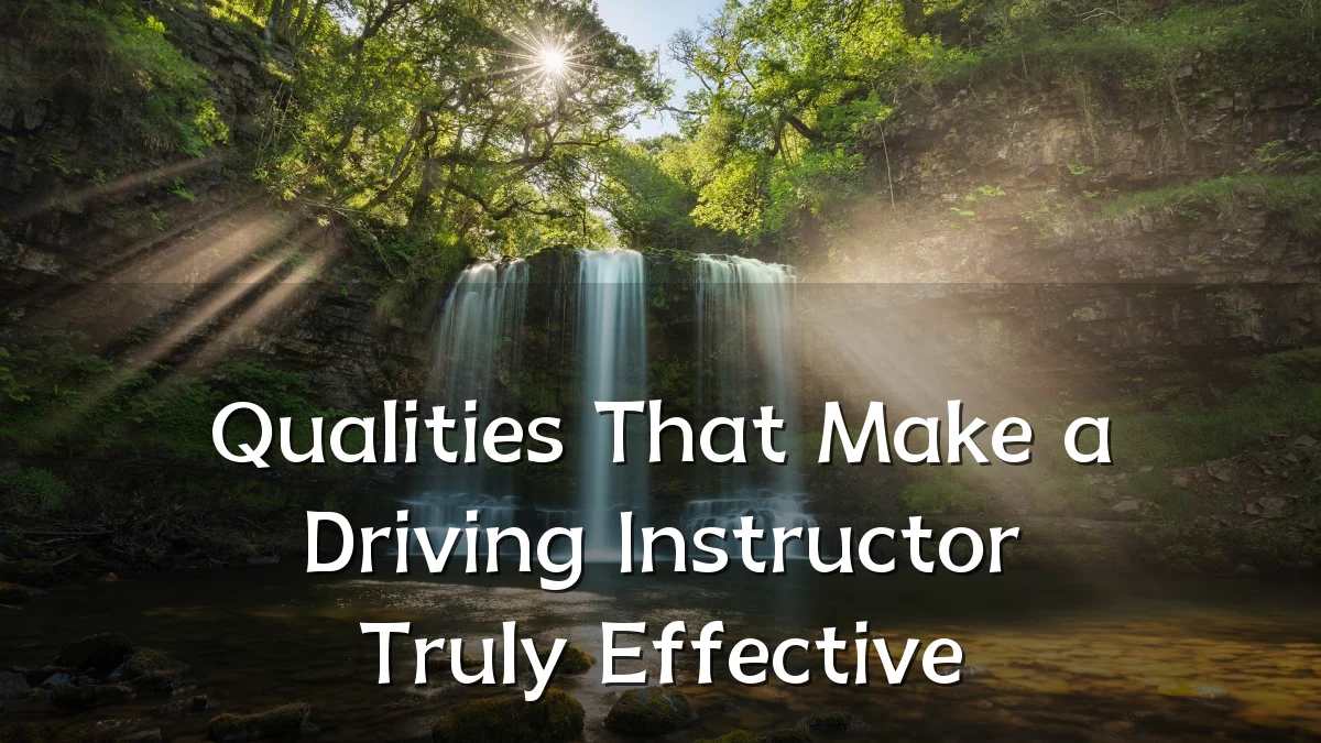 Qualities That Make a Driving Instructor Truly Effective