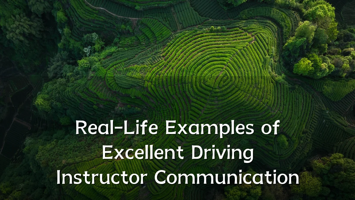 Real-Life Examples of Excellent Driving Instructor Communication