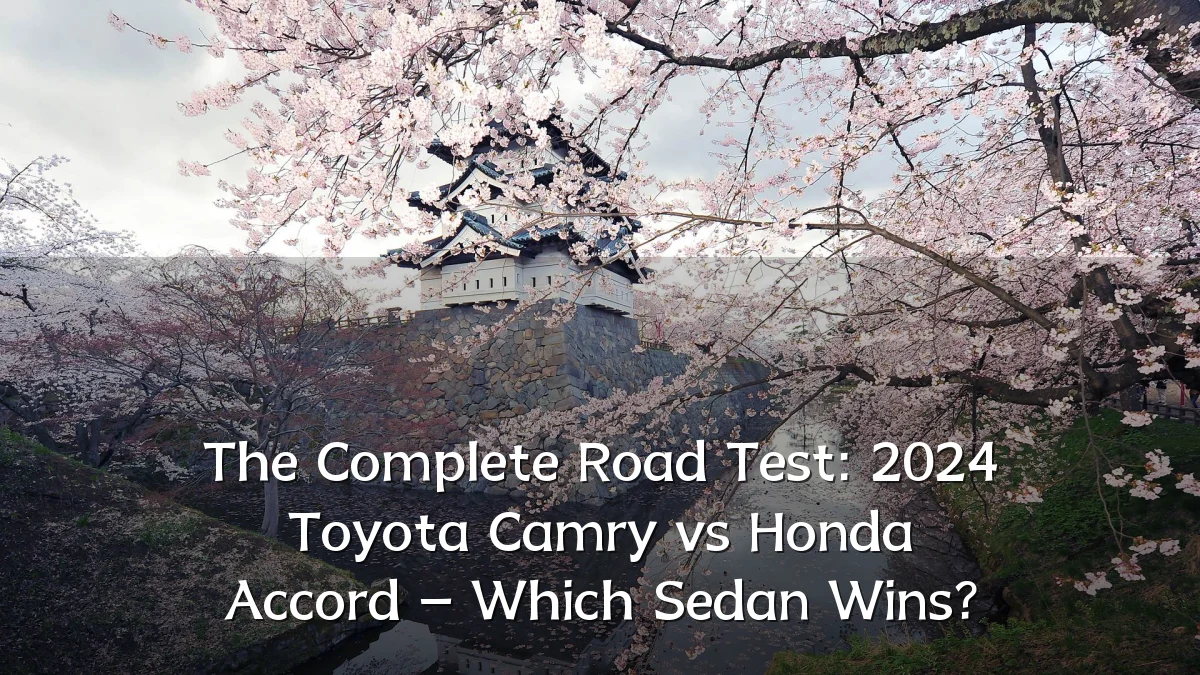 The Complete Road Test: 2024 Toyota Camry vs Honda Accord – Which Sedan Wins?