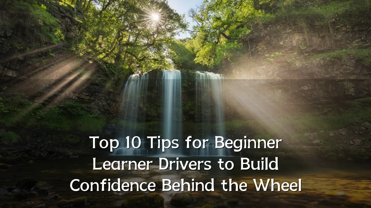Top 10 Tips for Beginner Learner Drivers to Build Confidence Behind the Wheel