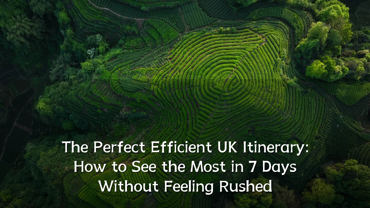 The Perfect Efficient UK Itinerary: How to See the Most in 7 Days Without Feeling Rushed
